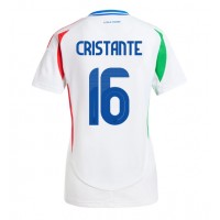 Billiga Italien Bryan Cristante #16 Borta fotbollskläder Dam EM 2024 Kortärmad